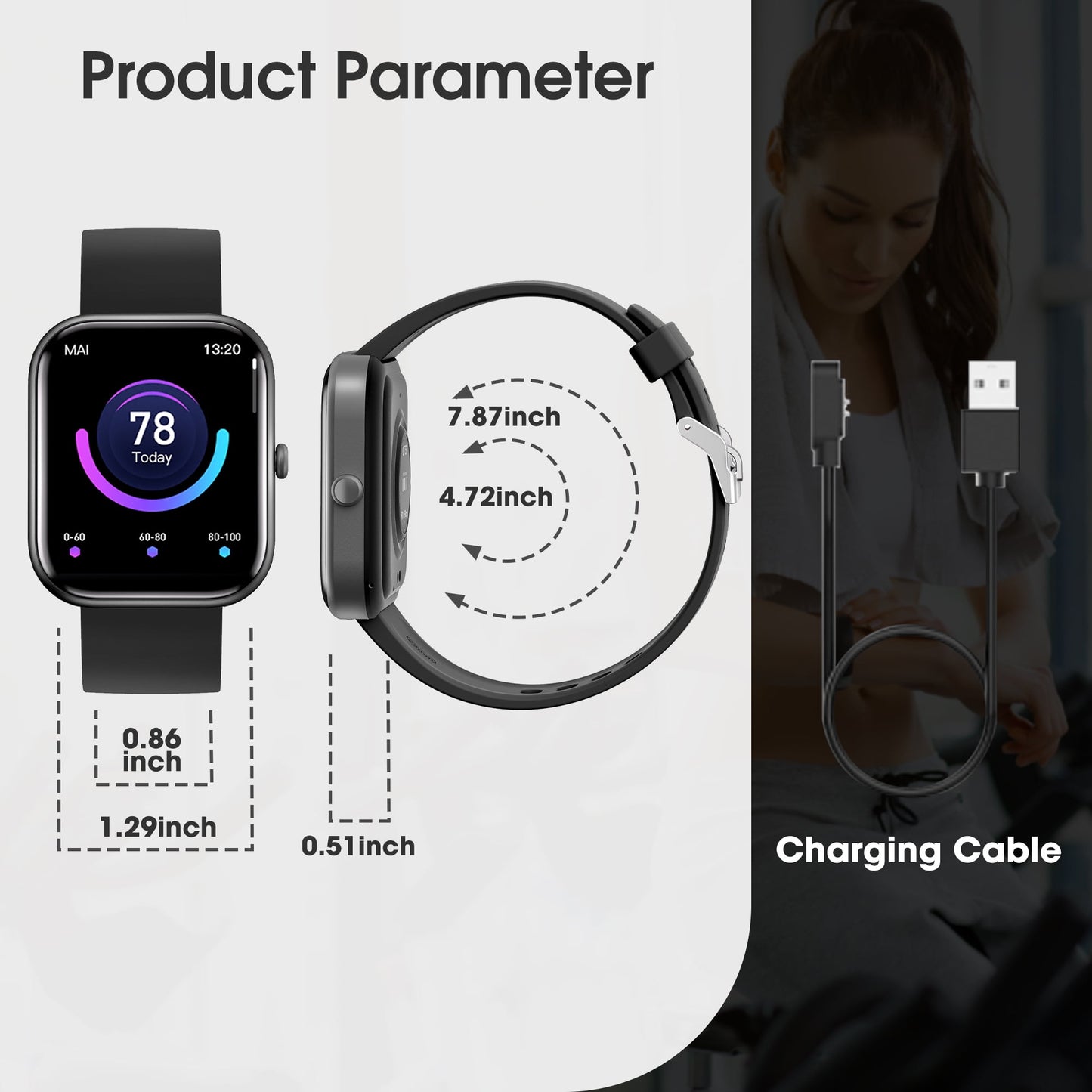 Waterproof Smartwatch