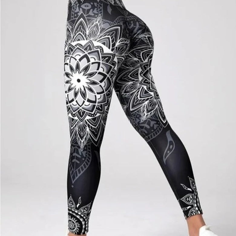 Kaleidoscope Printed Leggings